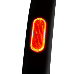 Intégration du feu arrière COB E-BIKE StVZO et du réflecteur pour garde-boue