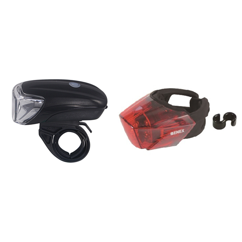 Juego de luces combinadas de bicicleta ET-3176 + ET-3207-S