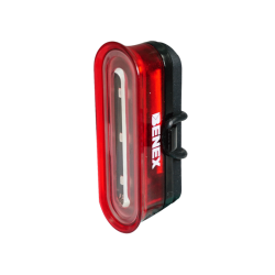 Luz trasera para bicicleta moderna K-Mark (por batería recargable USB)