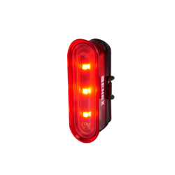 Luz trasera para bicicleta moderna K-Mark (por batería recargable USB)