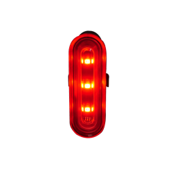 Luz trasera para bicicleta moderna K-Mark (por batería recargable USB)